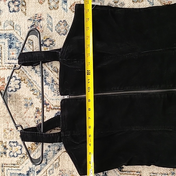 SO BRAND WOMENS JUNIOR PLUS SIZE BLACK CORDOROY JUMPER / PENAFORE DRESS SIZE XXL - Picture 11 of 16